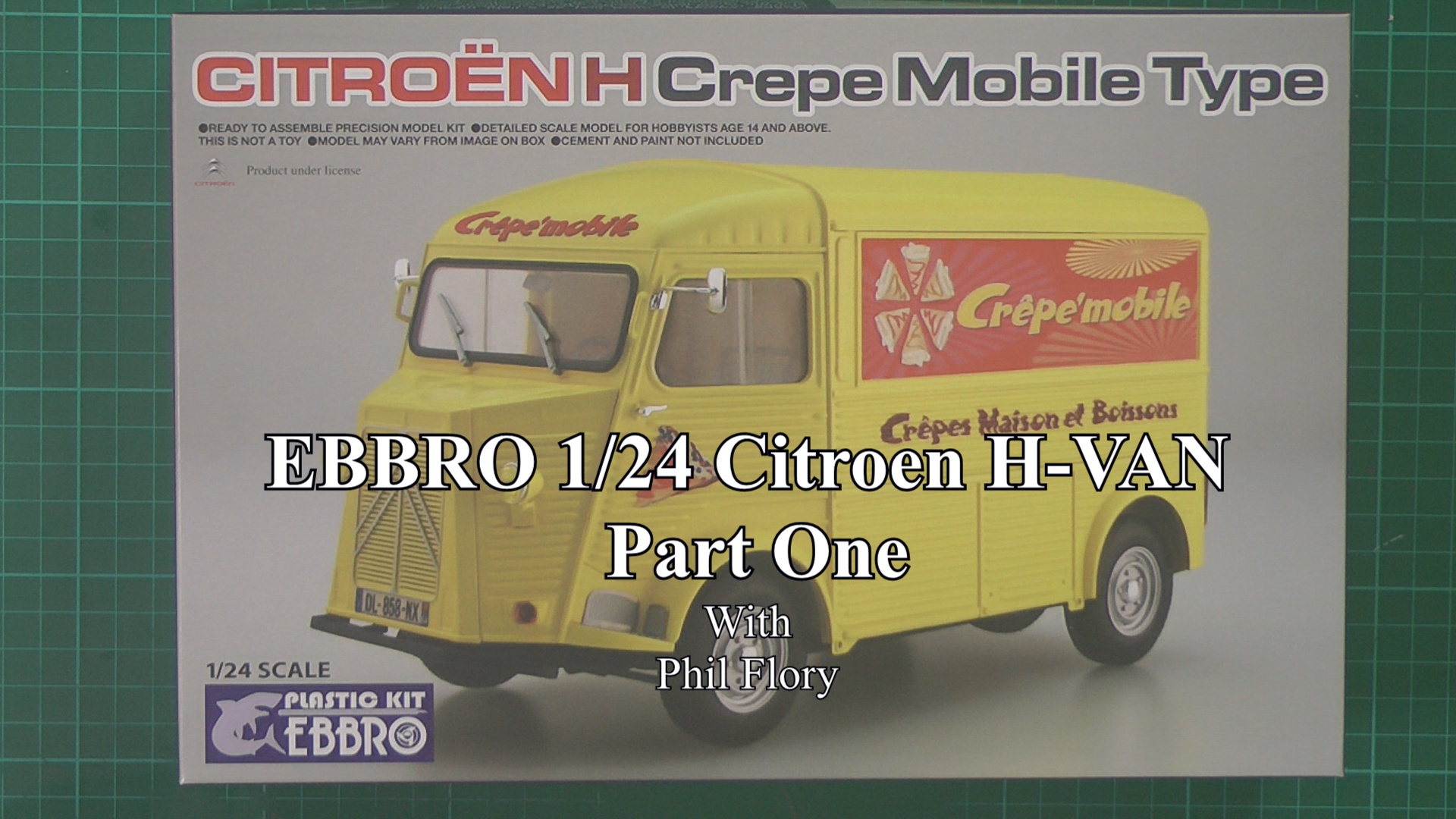 Ebbro 1/24 Citroen H Van — Flory Models